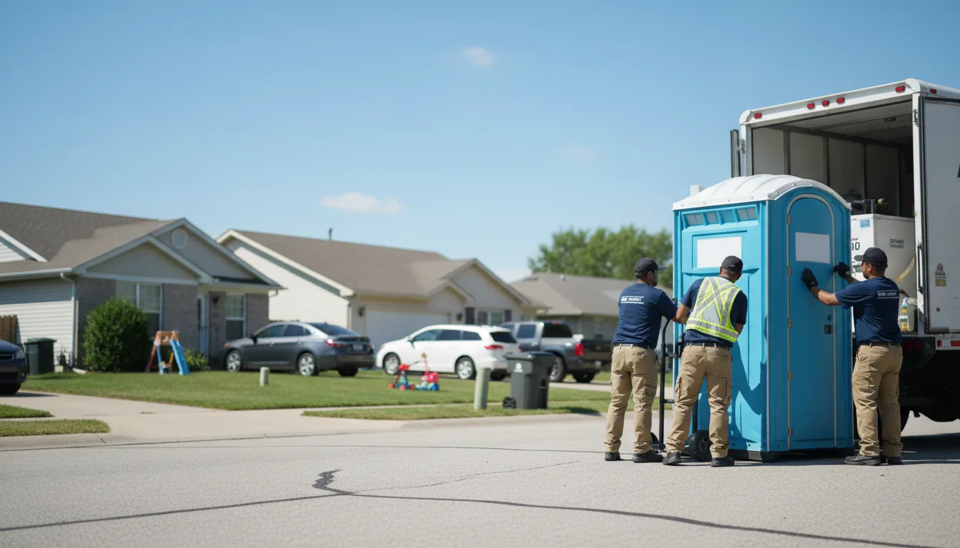 Standard Porta Potty Rentals in Edgewood, IL near me